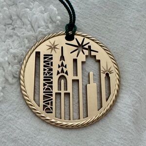 David Yuman NYC skyline ornament